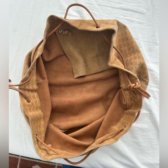 Vintage rare bottega veneta butterfly print suede tote - Picture 3 of 7